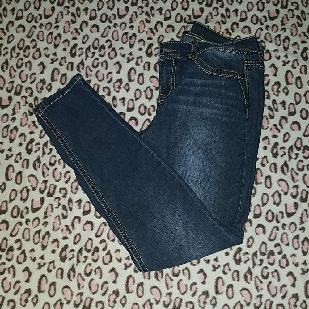 Darkwash Skinny Jeans